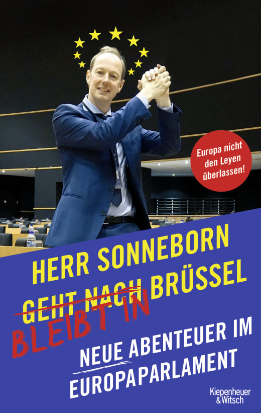 signiert: Herr Sonneborn BLEIBT in Brüssel signiert: Herr Sonneborn BLEIBT in Brüssel