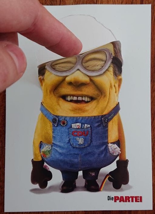 Arminion to go - Postkarte/Sticker