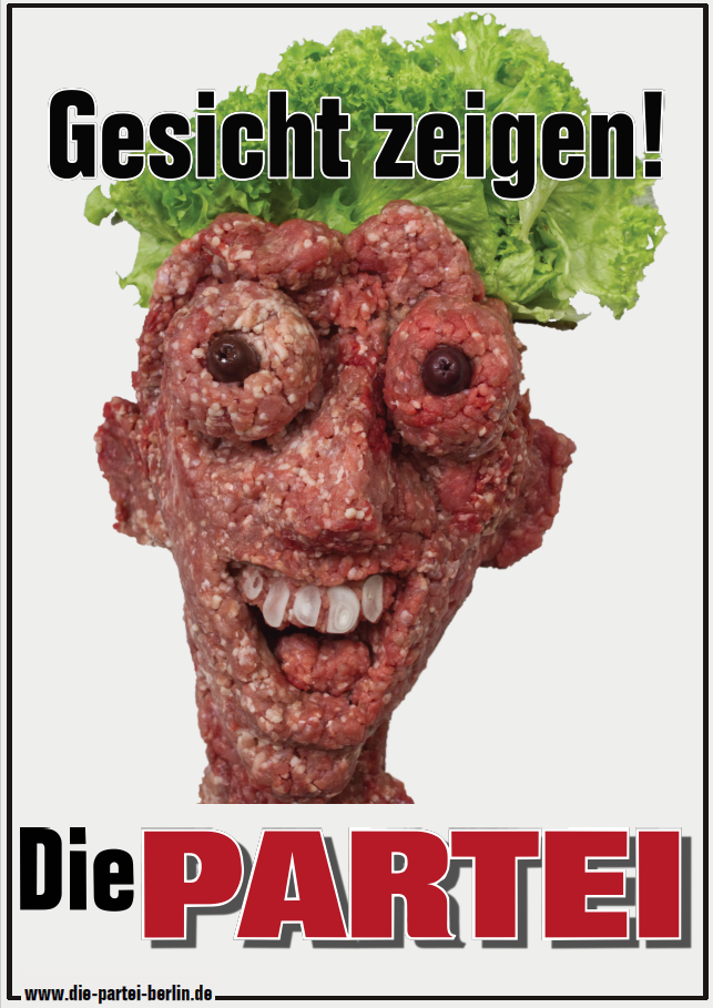 DIN A1 Plakat: Berliner Hackfresse