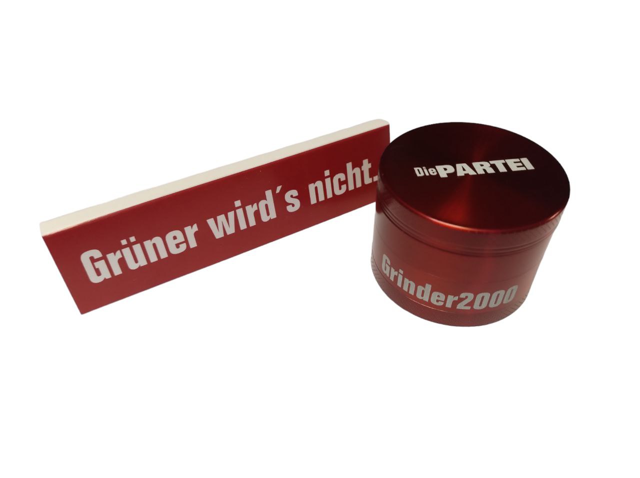 Gewürzmühle und Notizblock