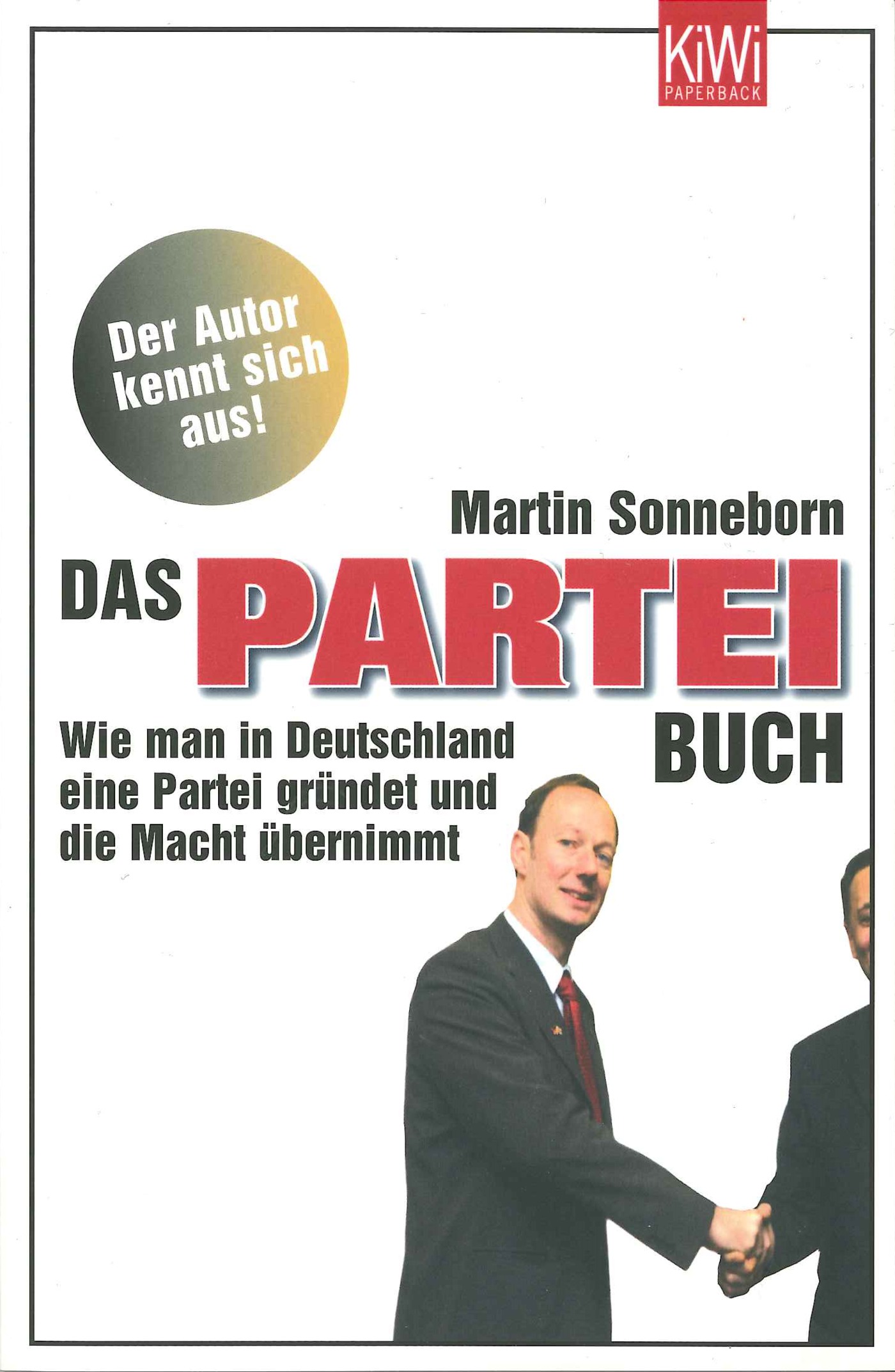 Signiert: Martin Sonneborn: Das Partei Buch 